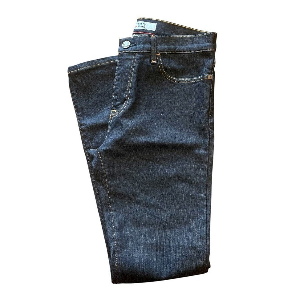 Tommy Jeans Dark‎ Wash Slim Fit Stretch Mexico Men's Size 30x30